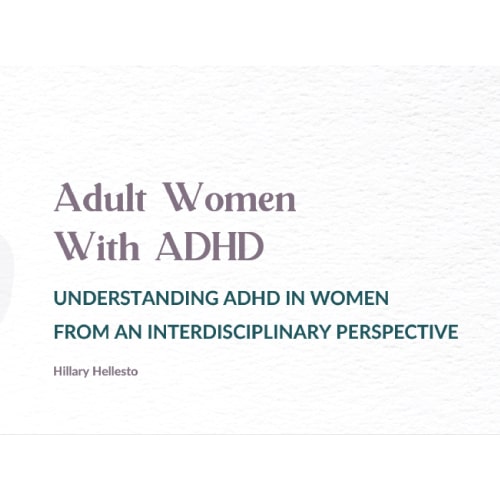 Women with ADHD Presentation